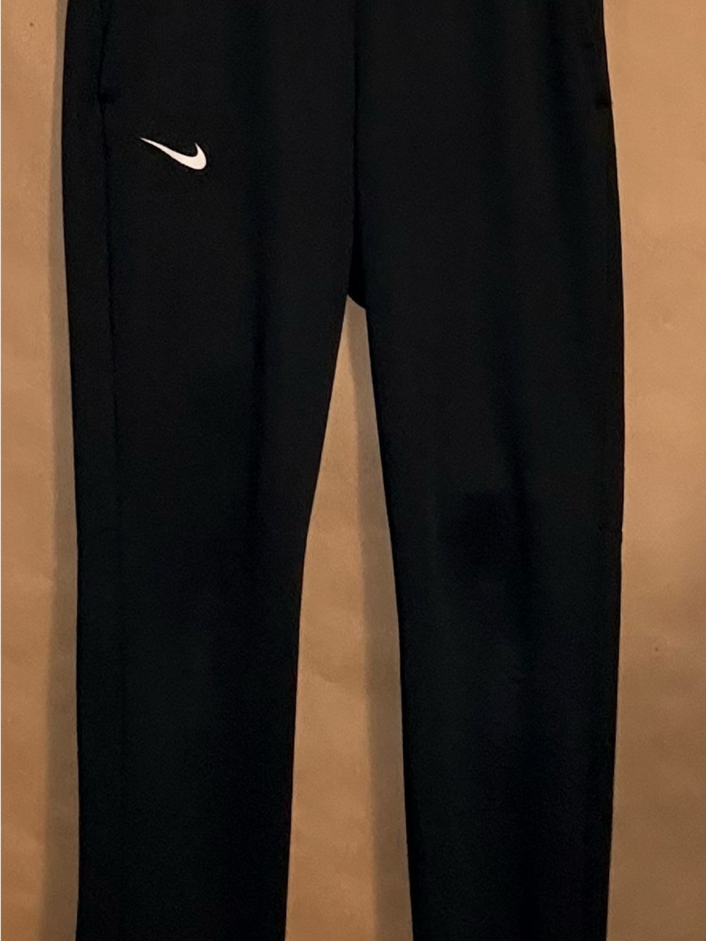 Nike Dri-FIT Women's Small Black Athletic Training Track Pants